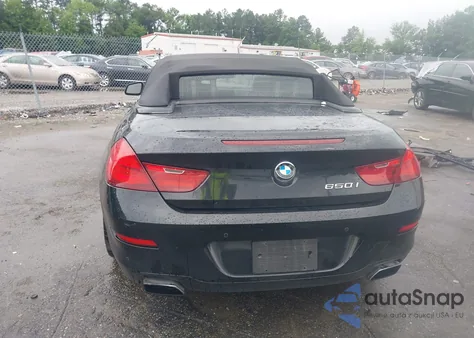 2012 BMW 650I I from USA, damaged, VIN WBALZ3C54CDL73449